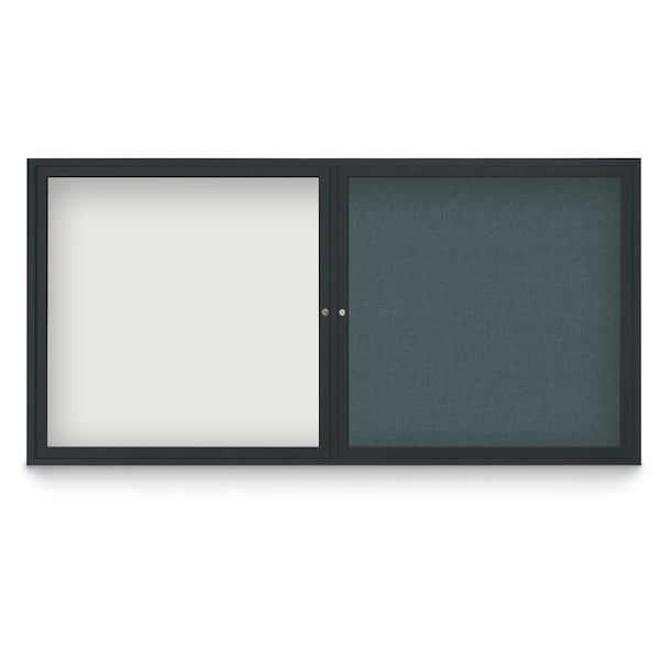 Corkboard, 72"x36", Buff/Black